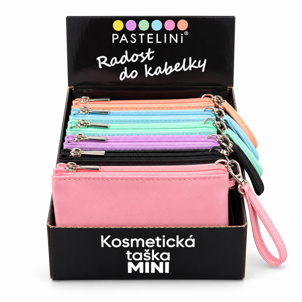 Kosmetická taška MINI Potisknutá assort